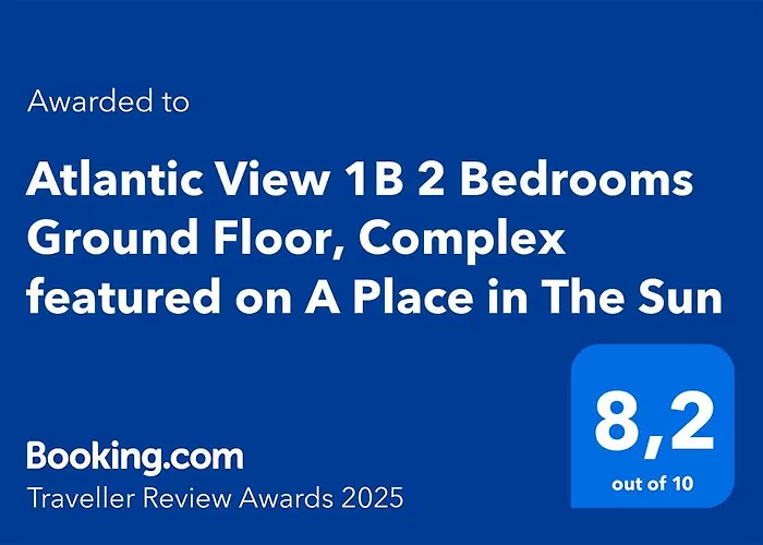 Apartament Atlantic View 1b 2 Bedrooms Ground Floor, Complex Featured On A Place In The Sun Puerto del Carmen (Lanzarote)
